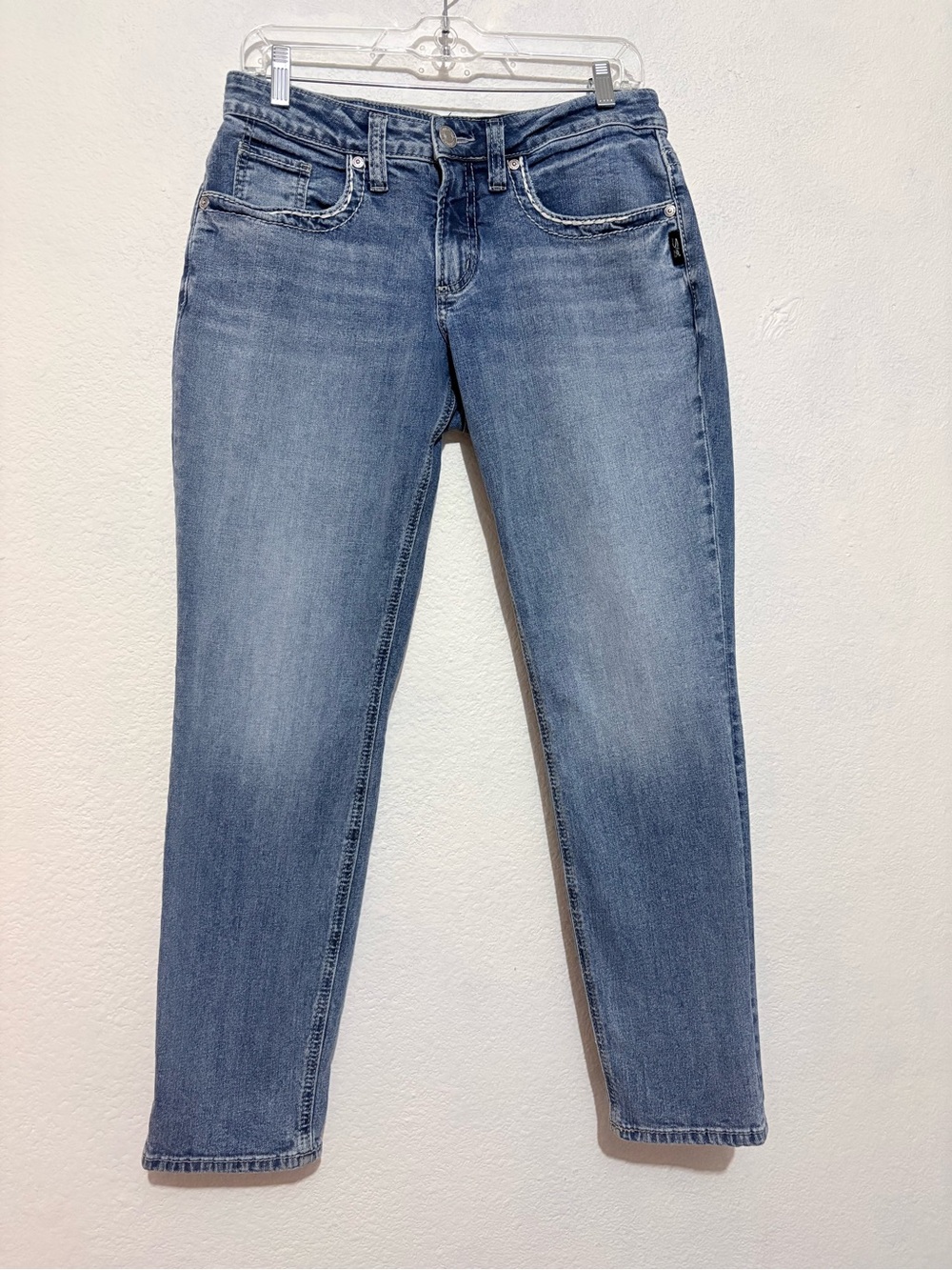Silver Jeans Women's Light Blue Boyfriend Jeans